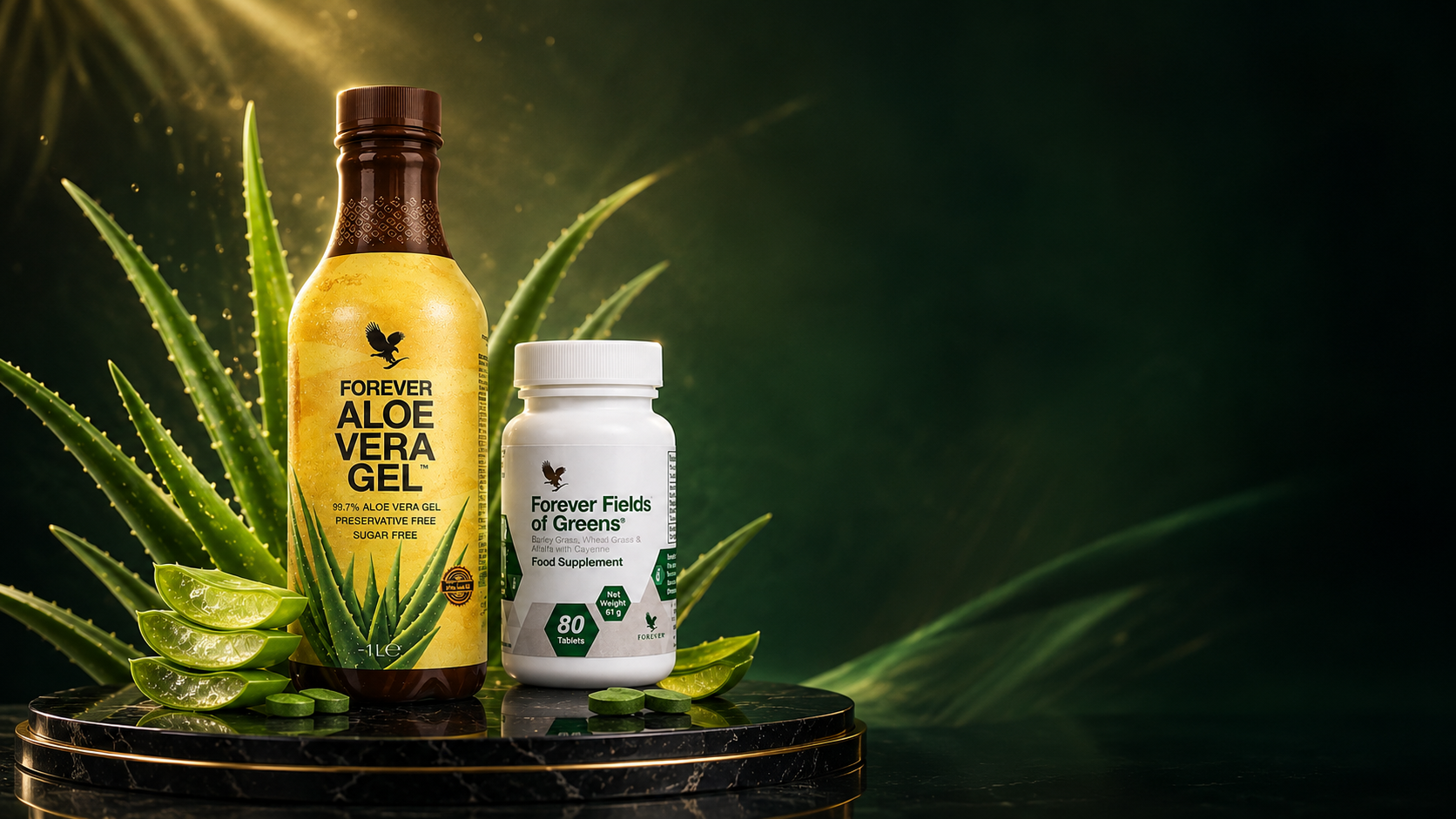 عرض Pack Aloe Vera و Fields of Greens